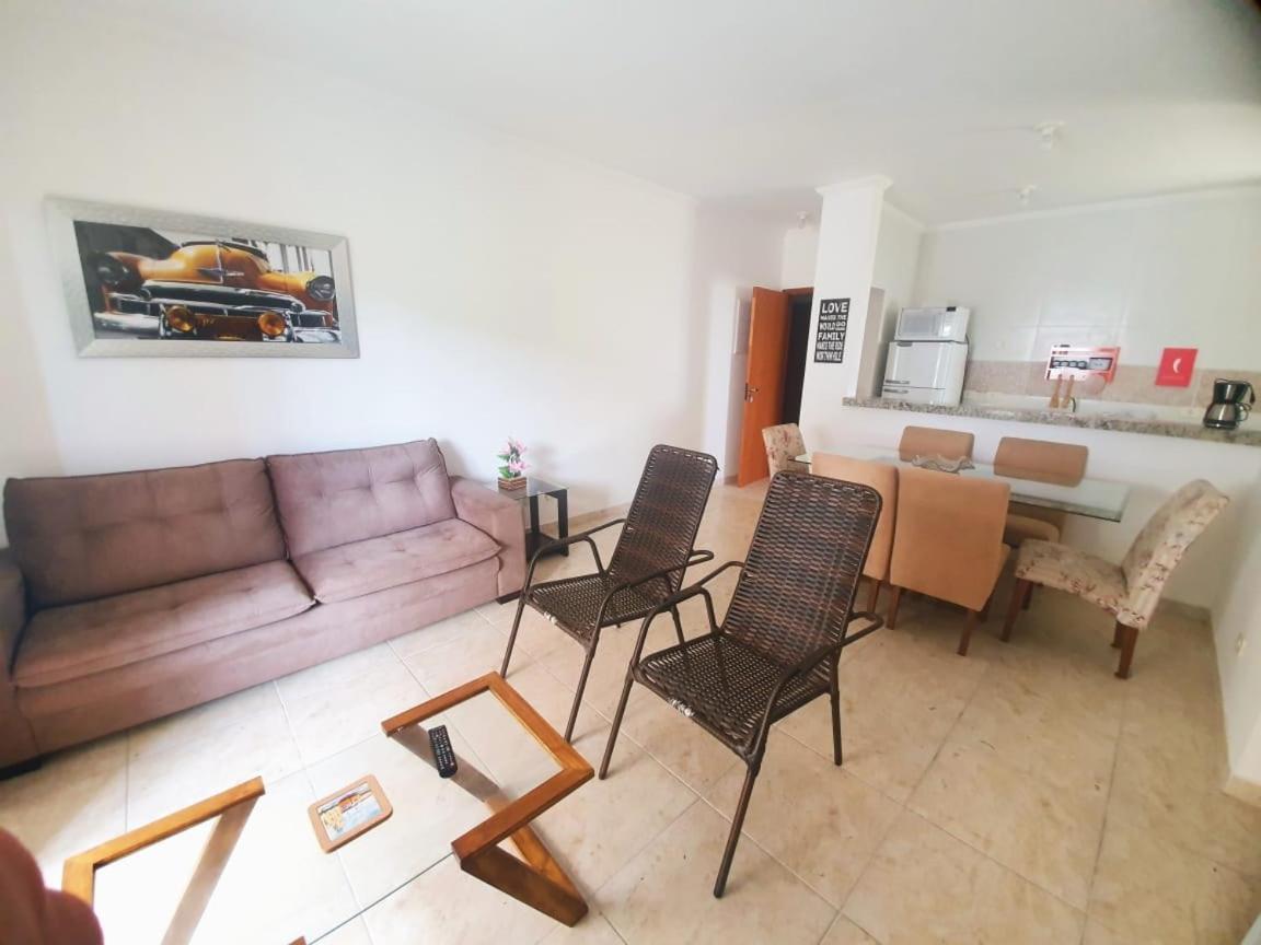 Lindo Apto Com 3 Quartos, Apenas 1 Quadra Da Praia Das Toninhas Ubatuba Dış mekan fotoğraf